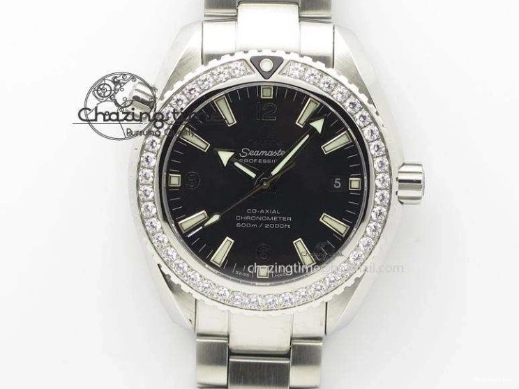 0718 Speedmaster ’57 Co-Axial OMF 1:1 Best Edition White Dial RG Markers On SS Bracelet A Elegant 8144